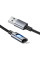 Дата кабель Hoco U144 New USB to Lightning 2.4A (1.2m) - Black - фото