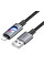 Дата кабель Hoco U144 New USB to Lightning 2.4A (1.2m) - Black - фото