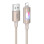 Дата кабель Hoco U144 New USB to Lightning 2.4A (1.2m) - Gold
