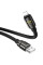Дата кабель Hoco U143 Joy USB to Lightning 2.4A (1.2m) - Black - фото