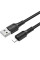 Дата кабель Borofone BX116 Certain USB to Lightning 2.4A (1m) - Black - фото