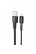 Дата кабель Borofone BX116 Certain USB to Lightning 2.4A (1m) - Black - фото
