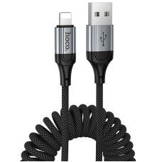 Дата кабель Hoco X121 Nuevo USB to Lightning 2.4A (1.5m) - Black
