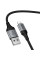 Дата кабель Hoco X121 Nuevo USB to Lightning 2.4A (1.5m) - Black - фото