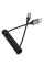 Дата кабель Hoco X121 Nuevo USB to Lightning 2.4A (1.5m) - Black - фото