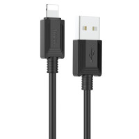 Дата кабель Hoco X73 Ferry USB to Lightning 2.4A (1m) - Black