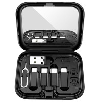 Дата кабель Hoco U114 Treasure box 60W (0.28m) - Black