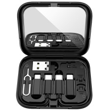 Дата кабель Hoco U114 Treasure box 60W (0.28m) - Black