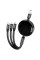 Дата кабель Hoco X78 Easy pull storage 3in1 (1m) - Black - фото