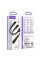 Дата кабель Hoco X123 Victory 2in1 Type-C to Lightning/Type-C 3A (1m) - Black - фото