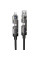 Дата кабель Hoco U151 Goldsmith 4in1 Type-C to USB/Type-C to Lightning 240W (1.2m) - Black - фото