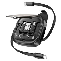 Дата кабель Hoco U140 with cable set 5in1 60W (0.95m) - Black