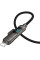 Дата кабель Hoco U152 Fortune 4in1 Type-C to Lightning/Type-C to USB 240W (1.2m) - Black - фото