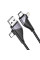 Дата кабель Hoco U95 Freeway 4in1 USB/Type-C to Type-C/Lightning 60W (1.2m) - Black - фото