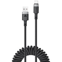 Дата кабель Acefast C14-04 USB to Type-C 3A (1.2m) - Black