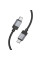 Дата кабель Hoco X110 Honorific USB to Type-C 3A (1m) - Black - фото