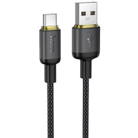 Дата кабель Hoco X128 Benefit USB to Type-C 36W (1m) - Black