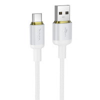 Дата кабель Hoco X128 Benefit USB to Type-C 36W (1m) - White