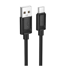 Дата кабель Hoco X122 Benefit USB to Type-C 3A (1m) - Black