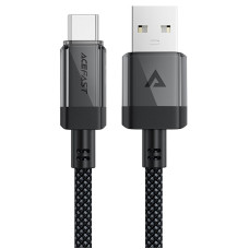 Дата кабель Acefast C12-04 USB to Type-C 3A (1.2m) - Black