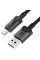 Дата кабель Acefast C12-04 USB to Type-C 3A (1.2m) - Black - фото