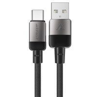 Дата кабель Acefast C9-04 USB to Type-C 3A (1.2m) - Black
