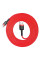 Дата кабель Baseus Cafule USB to Type-C Cable 2A (2m) (CATKLF-C) - Червоний - фото