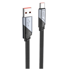 Дата кабель Hoco U119 Machine charging data USB to Type-C 5A (1.2m) - Black