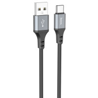 Дата кабель Hoco X86 Spear USB to Type-C (1m) - Black
