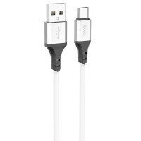 Дата кабель Hoco X86 Spear USB to Type-C (1m) - White