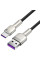 Дата кабель Baseus Cafule Metal USB to Type-C 66W (0.25m) (CAKF) - Black - фото