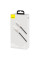 Дата кабель Baseus Cafule Metal USB to Type-C 66W (0.25m) (CAKF) - Black - фото