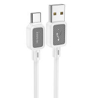 Дата кабель Hoco X108 Benefit USB to Type-C 3A (1m) - White