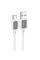 Дата кабель Hoco X108 Benefit USB to Type-C 3A (1m) - White - фото