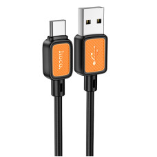 Дата кабель Hoco X108 Benefit USB to Type-C 3A (1m) - Black