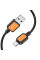 Дата кабель Hoco X108 Benefit USB to Type-C 3A (1m) - Black - фото