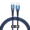 Дата кабель Baseus Glimmer Series Fast Charging Data Cable USB to Type-C 100W 1m (CADH00040) - Blue