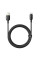 Дата кабель Baseus Silky Series OS Fast Charging USB to Type-C 100W (2m) (P10377703) - Cluster Black - фото