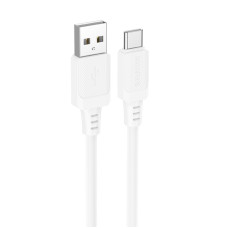 Дата кабель Borofone BX115 Lotto USB to Type-C 3A (1m) - White