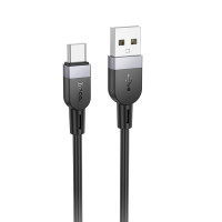 Дата кабель Hoco X109 Energy silicone USB to Type-C (1m) - Black