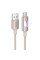 Дата кабель Hoco U144 New USB to Type-C 3A (1.2m) - Gold - фото
