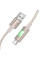 Дата кабель Hoco U144 New USB to Type-C 3A (1.2m) - Gold - фото