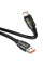 Дата кабель Hoco U143 Joy USB to Type-C 5A (1.2m) - Black - фото