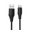 Дата кабель Hoco X124 Bien silicone USB to Type-C 3A (1m) - Black