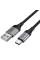 Дата кабель Hoco X121 Nuevo USB to Type-C 3A (1.5m) - Black - фото