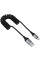 Дата кабель Hoco X121 Nuevo USB to Type-C 3A (1.5m) - Black - фото
