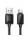 Дата кабель Hoco U146 Mundo USB to Type-C 36W (1.2m) - Black - фото