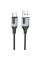 Дата кабель Borofone BX101 Creator USB to Type-C 3A (1m) - Black - фото
