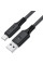 Дата кабель Acefast C17-04 USB to Type-C 3A (1.2m) - Black - фото