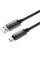 Дата кабель Acefast C19-04 USB to Type-C 3A (1.2m) - Black - фото